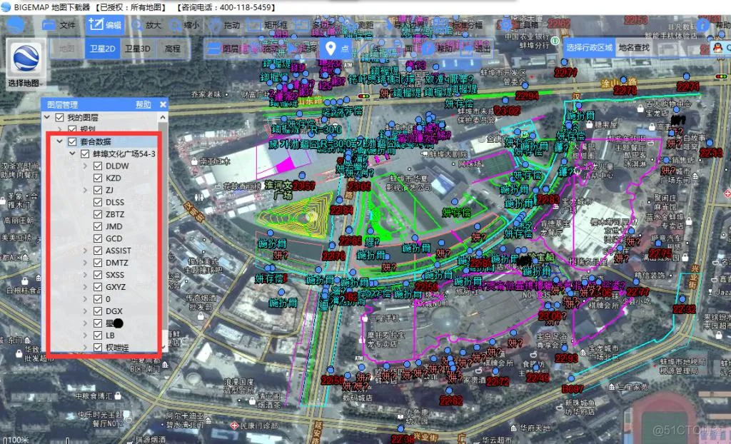 bigemap如何直接打开AutoCAD格式的DXF文件_html_04